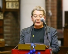 Diocesan reader, Uta Raab of the Dublin Council of Churches at the inaugural service for the Week of Prayer for Christian Unity which took place in St George and St Thomas’s Church on January 18. (Photo: Michael Debets)