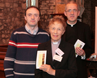 Dr Richard O’Leary, Revd Canon Ginnie Kennerley and Dean Dermot Dunne at the launch of Changing Attitude Ireland’s Parish Welcome Leaflet for gay and lesbian people in St Audoen’s Church. 
