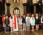 Candidates from St Catherine’s and St James’ with St Audoen’s, Drumcondra and North Strand, Tallaght and Dundalk parishes were confirmed by Archbishop Michael Jackson in Christ Church Cathedral on Pentecost Sunday. 