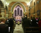 Pictured is the scene at the Solemn Sung Eucharist at the All Saints Patronal Festival in Grangegorman.