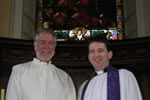 Revd. Colin Coward with Revd. Darren McCallig
