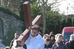 Tim Weldon at the Ecumenical Procession of the Cross