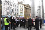 Ecumenical Easter Morning Service in O'Connell Street