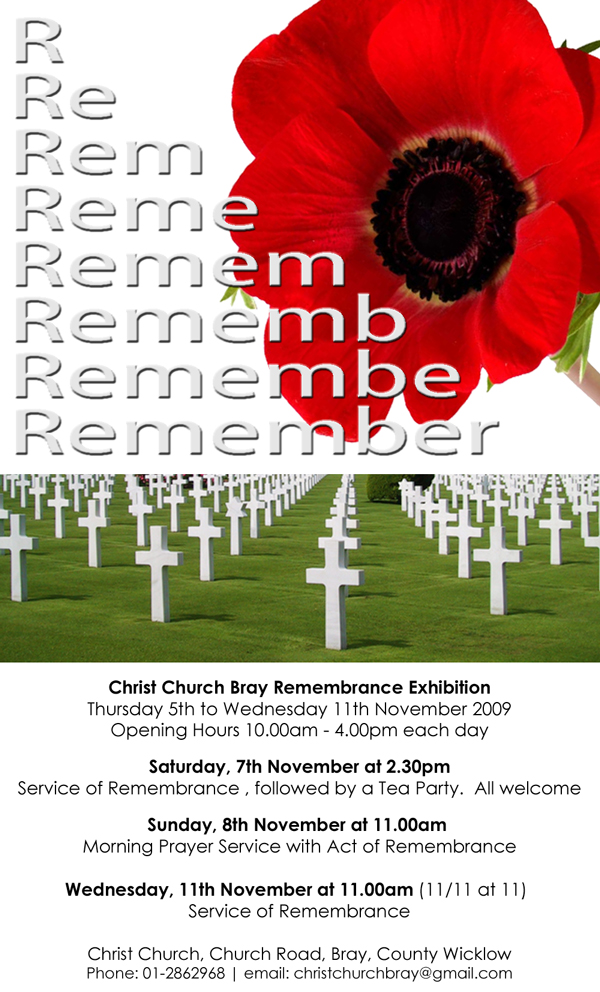 Remembrance Flyer Bray