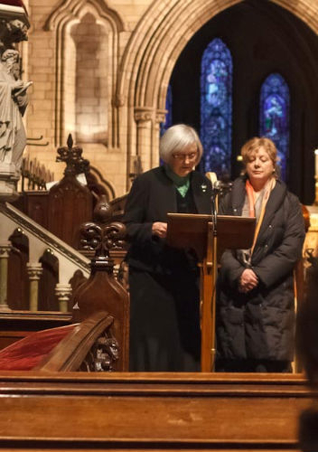 Images from Dublin Council of Churches St Patrick’s Day Service in St Patrick’s Cathedral – Photo: Robert Cochran.