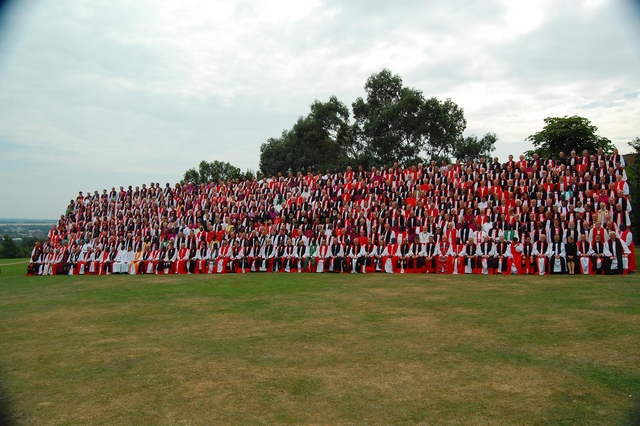 Photo of all of the Anglican Bishops present at the Lambeth Conference in England. Archbishop Neill is 9th from the left in the front row. Photo: Lambeth Conference (Copyright)