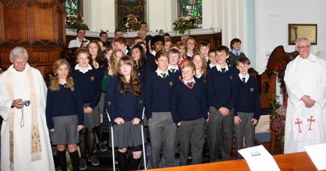 Archbishop Michael Jackson confirmed 37 young people from Wicklow and Killiskey Parishes on Ocetober 14. 