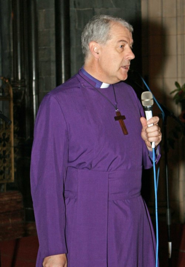 Archbishop Michael Jackson welcomes participants in the Dublin & Glendalough Diocesan Primary Schools Service