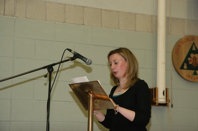 Susan Connolly (Councils) seconds approval of the Diocesan Councils report to the Dublin and Glendalough Diocesan Synods in Christ Church, Taney.