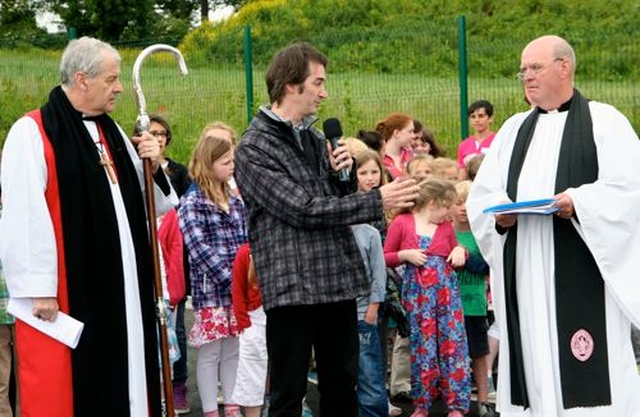 Bray based artist, James Hayes, explains the inspiration for his project which is for all to see on the gates of the new Powerscourt National School. 