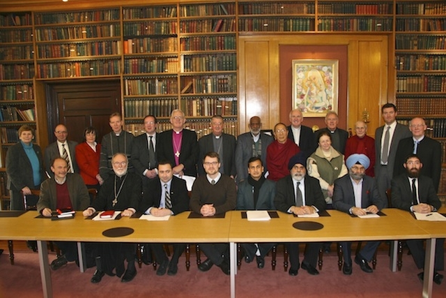 Representatives of various faiths pictured at the inaugural meeting of the Dublin Inter Religious Council at Archbishop Diarmuid Martin’s house in Drumcondra.