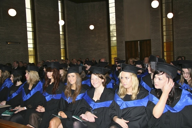 Students pictured at the Church of Ireland College of Education Graduation.