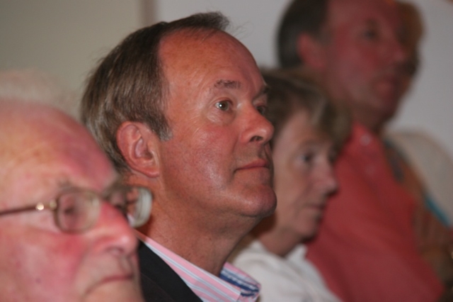 Lord Charles Colethurst, whose ancestors lived at Lucan Demesne at the launch of Aspects of Lucan in the Lucan County Inn recently.