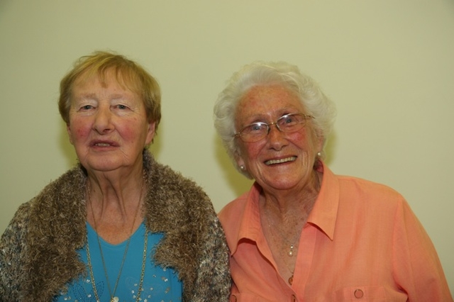 Pictured at the blessing and dedication of new facilities in the Church of Ireland Theological Institute are Kay Dunne and Mary Newman, both former staff members in the Institute.