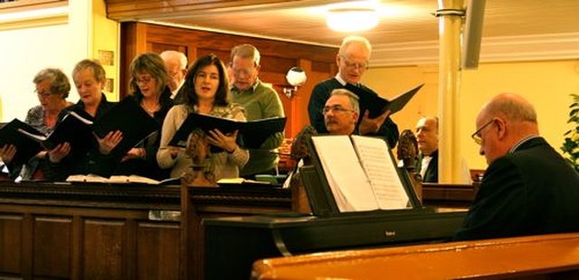 Members of the choir performing at the service celebrating 300 years of St Brigid’s Church, Stillorgan on St Brigid’s Day.