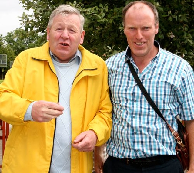 Desmond Hanbidge and Charlie Moody at Donoughmore Parish Fete. 