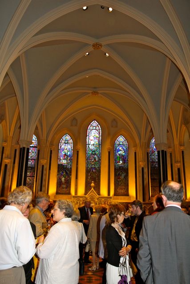 A section of the crowd in the beautifully restored Lady Chapel of St Patrick’s Cathedral for its official reopening and rededication on July 9. 