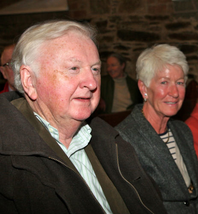 Seamus Homan and Una McManus attended the first Music in Calary of the 2012 season. 