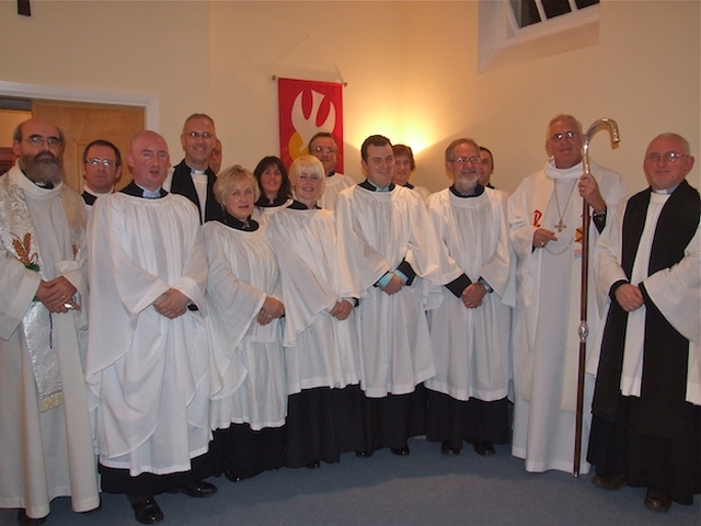 Eucharist and Commissioning of students, Church of Ireland Theological Institute.