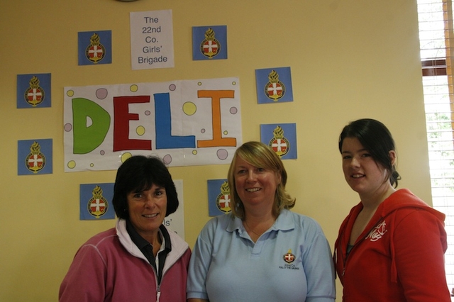 Pictured at the Girls' Brigade stall at the Kill o' the Grange Family Fun Day and Fête were Nola Lambert, Leslie Williams and Rachel Crosbie. 