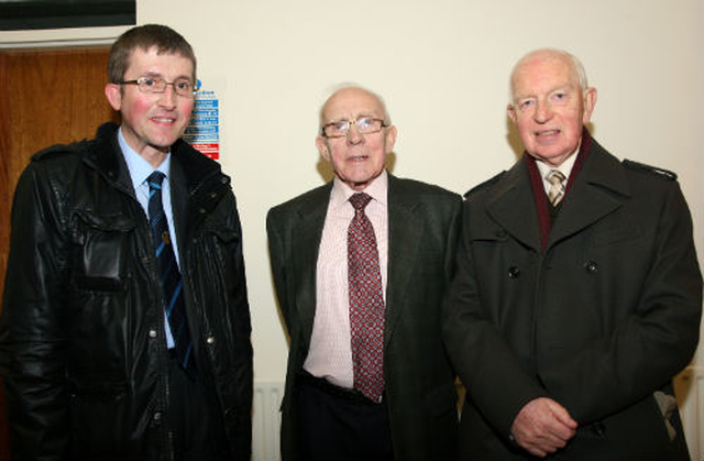 Stedfast Association members Andrew Sparks, George Sheppard and Harry Killeen attended the organisation’s New Year Bible Class in the Mageough Chapel, Rathmines. 