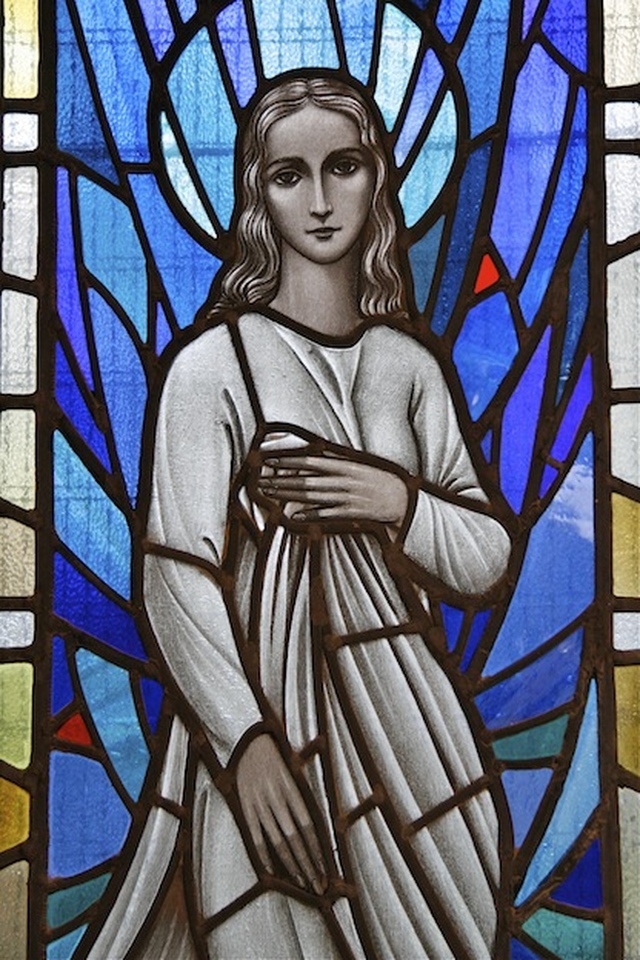 Stained glass window in St Thomas’ Church, Mount Merrion. The Parish Profile on Booterstown & Mount Merrion will appear in the March issue of The Church Review.