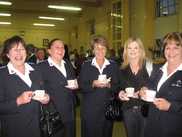 Pictured at the institution of the Revd Roy Byrne as Rector of Drumcondra and North Strand are members of the parish's Girl's Brigade Unit, Susan Regan, Glynis Crook, Barbara Wilkinson, Heather Hogan and Arlene Fitzgerald (Captain).