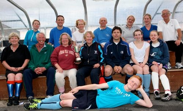 The victorious Dalkey team who won the Diocesan Inter–Parish Hockey Tournament on their first time of entering. The tournament was held at St Andrew’s College, Booterstown. 