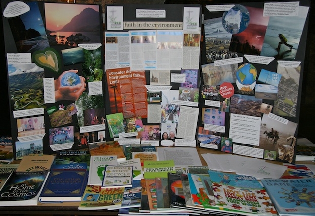 Resource materials pictured at the launch of ‘Creation’, a Bible Study resource for Lent, in the crypt at Christ Church Cathedral. The ‘Creation’ project is designed both to link into the Anglican Consultative Council’s project ‘The Bible in the Life of the Church’ and to function as an inaugural effort for a proposed Biblical Association for the Church of Ireland (BACI). More information is available at www.bibliahibernica.wordpress.com.