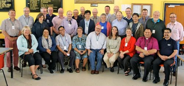 Delegates to the International Anglican Liturgical Consultation which is meeting in the King’s Hospital, Dublin, this week. The theme of this consultation is ‘Rites relating to Healing and Reconciliation’.