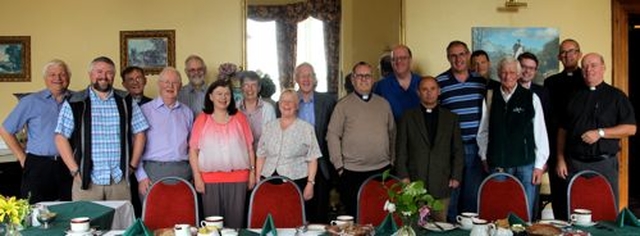 Retired clergy joined clergy of two East Glendalough Rural Deaneries for breakfast this morning in the Bel Air Hotel in Ashford. Apart from food and fellowship they also heard interesting speakers.