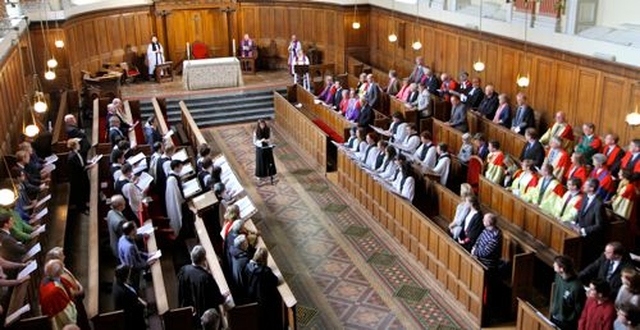 A Service of Commemoration and Thanksgiving was held this morning (Monday April 7) to mark Trinity Monday at Trinity College Dublin. 