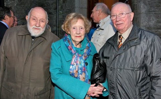 Jack Daley (formerly 1st Company Boys’ Brigade), Cynthia Daley (past Girls’ Brigade member) and Willie Clarke (formerly 2nd Company Boys’ Brigade) attended the Stedfast Association’s New Year Bible Class in St Brigid’s Church, Castleknock. 