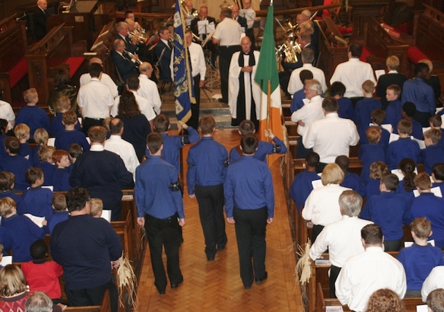 The Boys' Brigade Annual Founder's Thanksgiving Service, St Ann's Church.