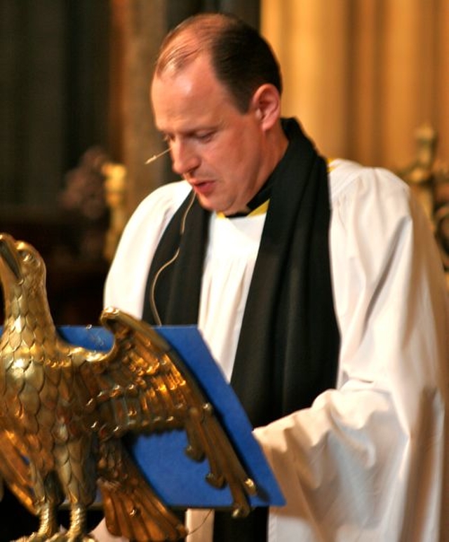 Revd Roy Byrne introduced the Songs of Praise Service in Christ Church Cathedral in honour of the 10th anniversary of the Covenant between the Church of Ireland and the Methodist Church in Ireland. 