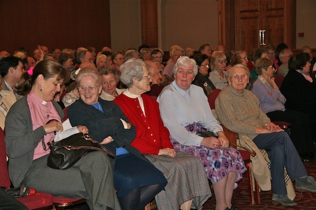 Attendees pictured at Judge Catherine McGuinenss’s ‘Law and Morality’ lecture in Stillorgan Park Hotel as part of the Booterstown and Mount Merrion Parishes Series of Ecumenical Lenten Talks.