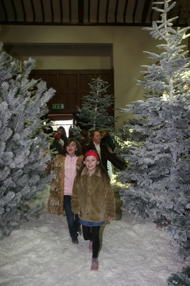 Walking through 'Narnia' at 'Through the Wardrobe', an Easter Festival which explores the Easter Message through the Lion, the Witch and the Wardrobe by CS Lewis. The festival will take place in Christ Church, Bray until Easter Sunday and is open from 9am to 4pm.