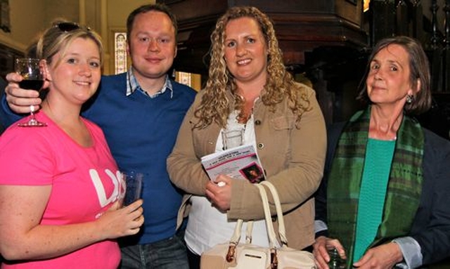 The De Bruijn family, Diana, Jan and Helen with Linda Heather of Us. Ireland in St Michan’s Church for the service celebrating a new name and a new home for Us. (formerly USPG) on Wednesday May 29.