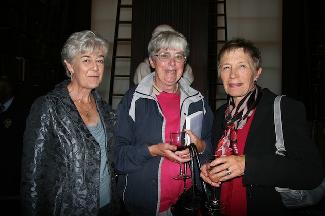 Pictured at the launch of 'Scripture, Tradition and Reason' were Carol Casey, Caroline Kennedy and Canon Ginnie Kennerley.
