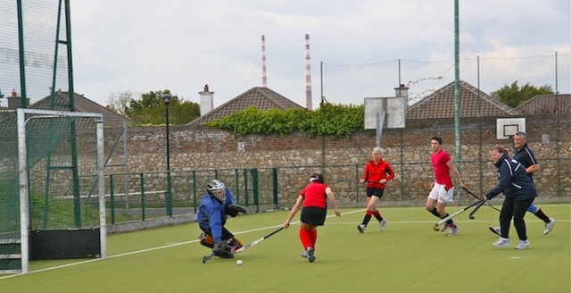 Bray Vs Whitechurch at the inter-parish diocesan hockey tournament at St Andrew’s College, Booterstown.