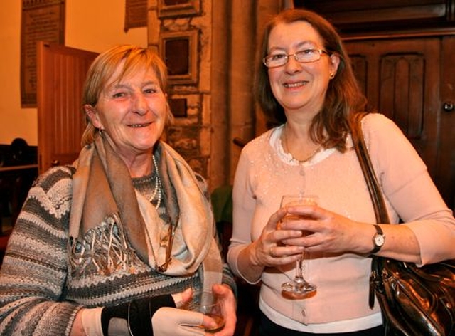 Clara Cullen and Máire Kennedy attended the launch of The Vestry Records of the Parish of St Audoen, Dublin, 1636–1702, edited by Maighréad Ní Mhurchadha in  St Audoen’s Church. 