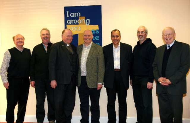 Michael Harvey, coordinator for Back to Church Sunday in the UK and Ireland – pictured third from right – spoke at a meeting in Kill o’ the Grange Parish Centre aimed at helping people to get the best out of Back to Church Sunday which takes place on the last Sunday in September. He was in Ireland at the invitation of the Church of Ireland Council for Mission.
