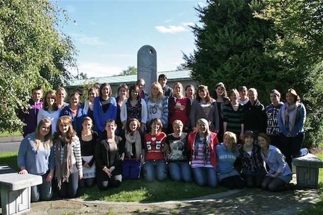 The 2010-2011 class of B Ed Church of Ireland College of Education students pictured with Principal Anne Lodge. 