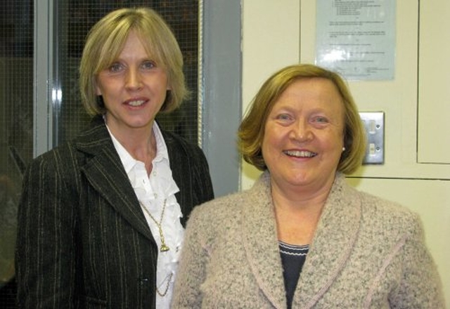 Valerie Twomey & Avril Nason from Leixlip Union at Diocesan Synod