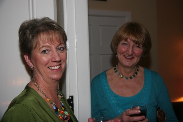 Pictured at the reception following the blessing and dedication of the newly extended Vicarage in All Saints, Grangegorman are Hilary Gallagher and Celia Dunne.