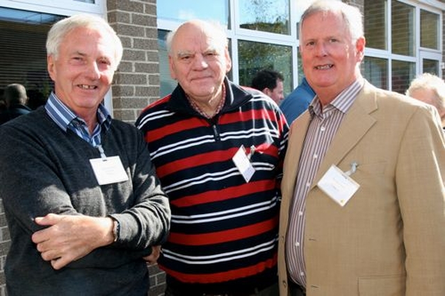 Brian Brown, Malahide; Ed Lewis, Rathmines; and David Caird, Diocesan Councils at the Diocesan Growth Forum in The High School, Rathgar. 