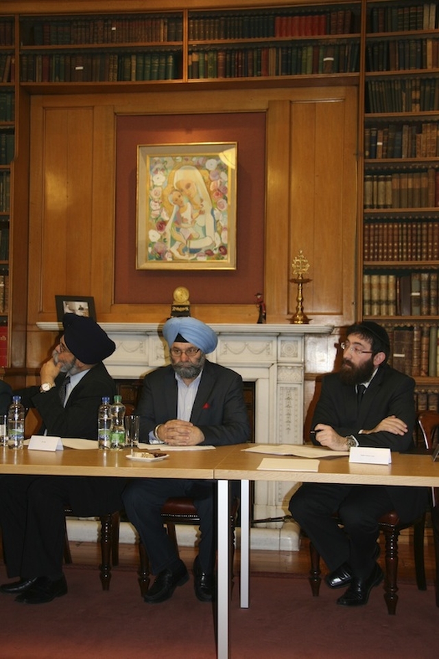 Representatives of various faiths pictured at the inaugural meeting of the Dublin Inter Religious Council at Archbishop Diarmuid Martin’s house in Drumcondra. 