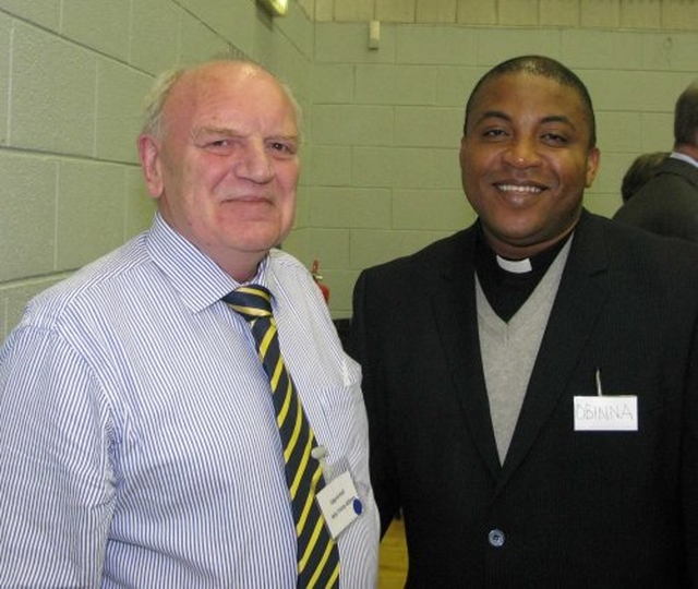 Edgard Hall, Killiney with Revd Obina Ulogwara, St George & St Thomas