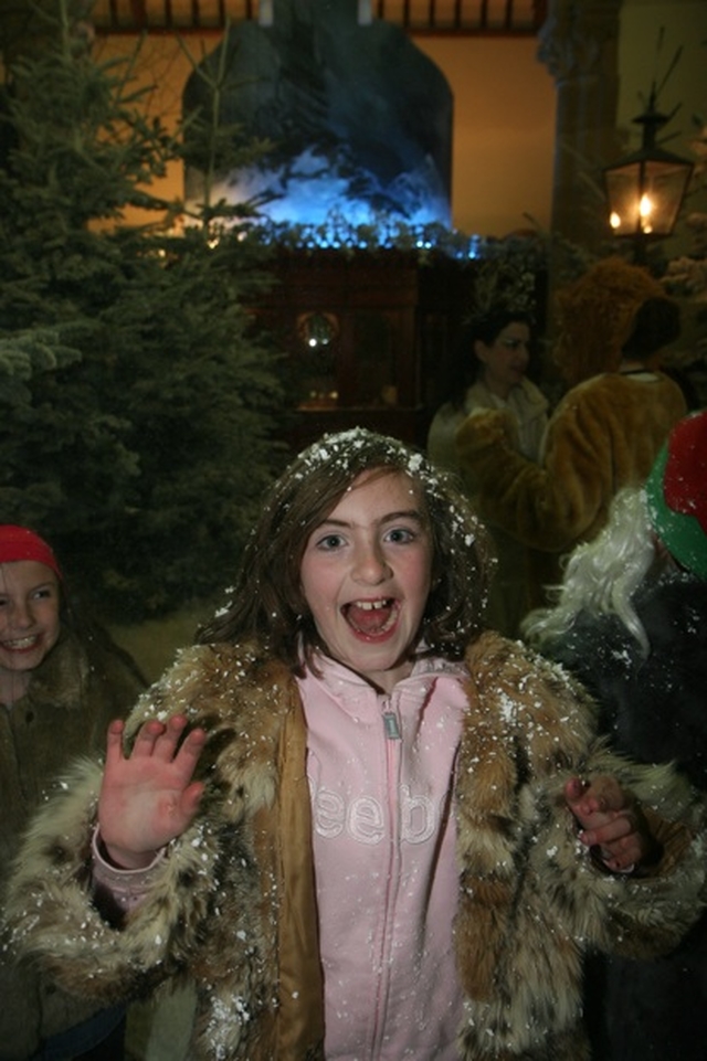 Enjoying Narnia at 'Through the Wardrobe', an Easter Festival which explores the Easter Message through the Lion, the Witch and the Wardrobe by CS Lewis. The festival will take place in Christ Church, Bray until Easter Sunday and is open from 9am to 4pm.