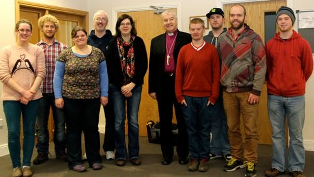 The youth leaders who facilitated the Dublin and Glendalough post confirmation weekend in Ovoca Manor are pictured with Archbishop Michael Jackson and the Revd Cliff Jeffers, chairman of the 3Rock Oversight Committee on Sunday December 1. 